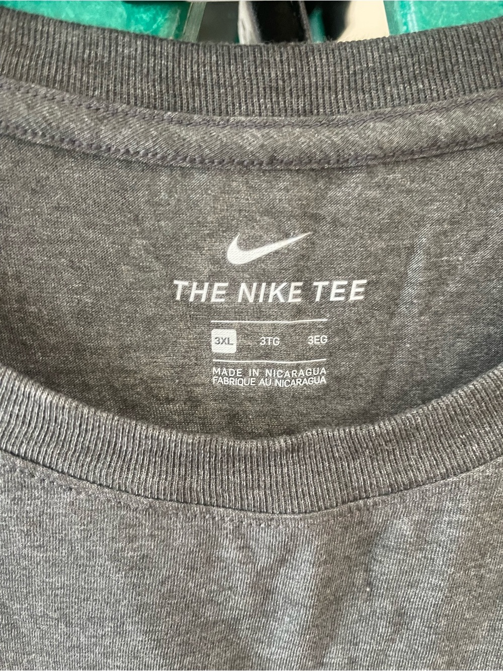 Nike Gray Short-Sleeve Logo Tee - Picture 2 of 4
